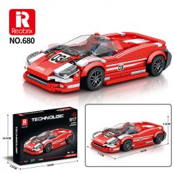 REOBRIX 680 non  PORSCHE 917 bộ đồ chơi xếp lắp ráp ghép mô hình Speed Champions Racing Cars Đua Xe Công Thức 355 khối