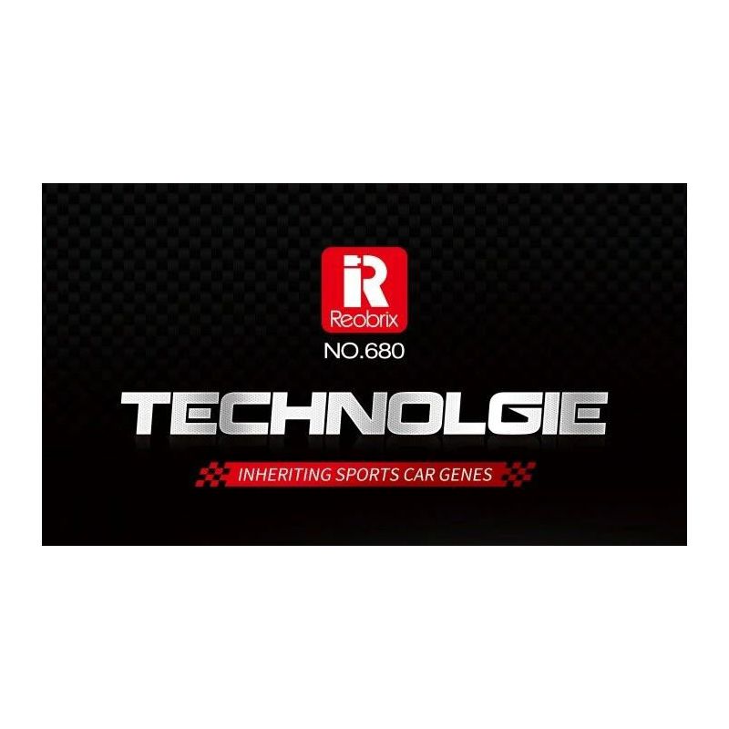 REOBRIX 680 non  PORSCHE 917 bộ đồ chơi xếp lắp ráp ghép mô hình Speed Champions Racing Cars Đua Xe Công Thức 355 khối