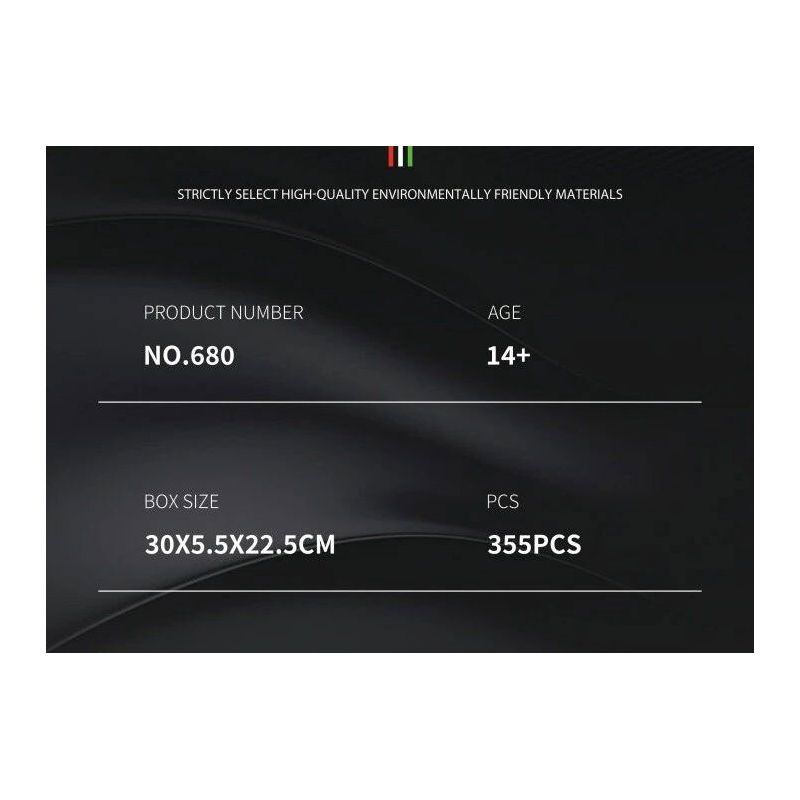 REOBRIX 680 non  PORSCHE 917 bộ đồ chơi xếp lắp ráp ghép mô hình Speed Champions Racing Cars Đua Xe Công Thức 355 khối