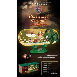 SHENZHEN RAEL ENTERTAINMENT 70011 non  HUYỀN THOẠI GIÁNG SINH bộ đồ chơi xếp lắp ráp ghép mô hình Christmas CHRISTMAS LEGEND