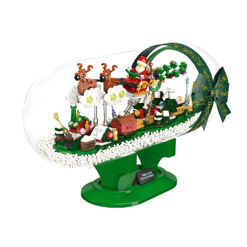 SHENZHEN RAEL ENTERTAINMENT 70011 non  HUYỀN THOẠI GIÁNG SINH bộ đồ chơi xếp lắp ráp ghép mô hình Christmas CHRISTMAS LEGEND