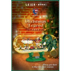 SHENZHEN RAEL ENTERTAINMENT 70011 non  HUYỀN THOẠI GIÁNG SINH bộ đồ chơi xếp lắp ráp ghép mô hình Christmas CHRISTMAS LEGEND
