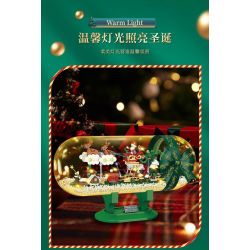 SHENZHEN RAEL ENTERTAINMENT 70011 non  HUYỀN THOẠI GIÁNG SINH bộ đồ chơi xếp lắp ráp ghép mô hình Christmas CHRISTMAS LEGEND