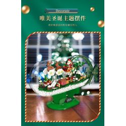 SHENZHEN RAEL ENTERTAINMENT 70011 non  HUYỀN THOẠI GIÁNG SINH bộ đồ chơi xếp lắp ráp ghép mô hình Christmas CHRISTMAS LEGEND