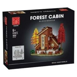MorkModel 031073 Mork Model 031073 non  BIỆT THỰ NHÀ GỖ bộ đồ chơi xếp lắp ráp ghép mô hình FOREST CABIN 1668 khối
