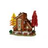 MorkModel 031073 Mork Model 031073 non  BIỆT THỰ NHÀ GỖ bộ đồ chơi xếp lắp ráp ghép mô hình FOREST CABIN 1668 khối