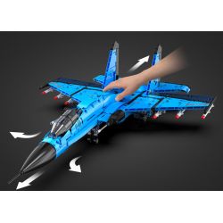 CADA DOUBLEE C56028 56028 non  MÁY BAY CHIẾN ĐẤU CÁ MẬP J-15 bộ đồ chơi xếp lắp ráp ghép mô hình  Kỹ Thuật Công Nghệ Cao Mô Hình Phương Tiện 1481 khối