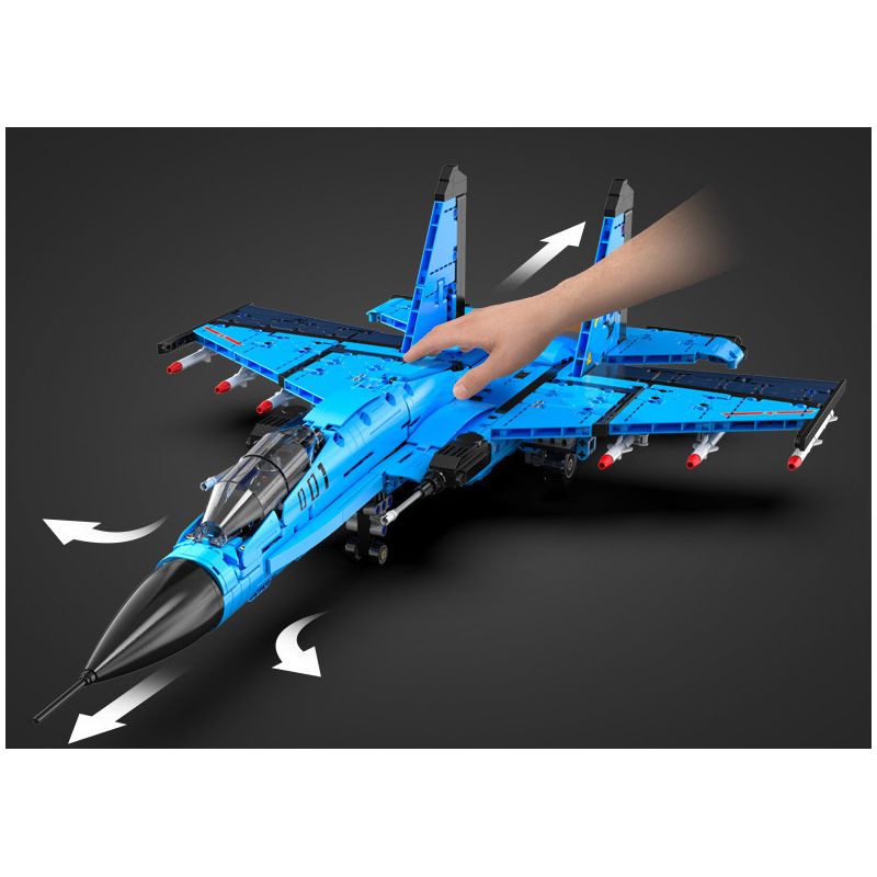 CADA DOUBLEE C56028 56028 non  MÁY BAY CHIẾN ĐẤU CÁ MẬP J-15 bộ đồ chơi xếp lắp ráp ghép mô hình  Kỹ Thuật Công Nghệ Cao Mô Hình Phương Tiện 1481 khối