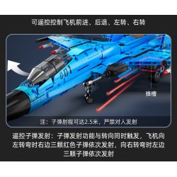 CADA DOUBLEE C56028 56028 non  MÁY BAY CHIẾN ĐẤU CÁ MẬP J-15 bộ đồ chơi xếp lắp ráp ghép mô hình  Kỹ Thuật Công Nghệ Cao Mô Hình Phương Tiện 1481 khối