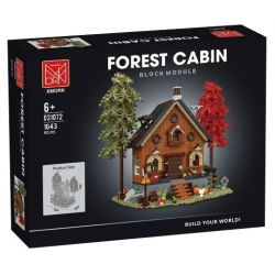 MorkModel 031072 Mork Model 031072 non  KIYA HAI bộ đồ chơi xếp lắp ráp ghép mô hình FOREST CABIN 1643 khối