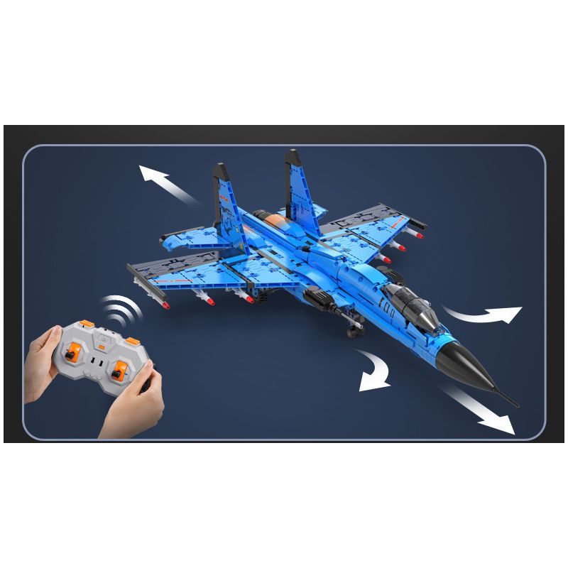 CADA DOUBLEE C56028 56028 non  MÁY BAY CHIẾN ĐẤU CÁ MẬP J-15 bộ đồ chơi xếp lắp ráp ghép mô hình  Kỹ Thuật Công Nghệ Cao Mô Hình Phương Tiện 1481 khối