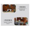 MorkModel 031072 Mork Model 031072 non  KIYA HAI bộ đồ chơi xếp lắp ráp ghép mô hình FOREST CABIN 1643 khối