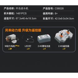 CADA DOUBLEE C56028 56028 non  MÁY BAY CHIẾN ĐẤU CÁ MẬP J-15 bộ đồ chơi xếp lắp ráp ghép mô hình  Kỹ Thuật Công Nghệ Cao Mô Hình Phương Tiện 1481 khối