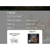 MorkModel 031072 Mork Model 031072 non  KIYA HAI bộ đồ chơi xếp lắp ráp ghép mô hình FOREST CABIN 1643 khối