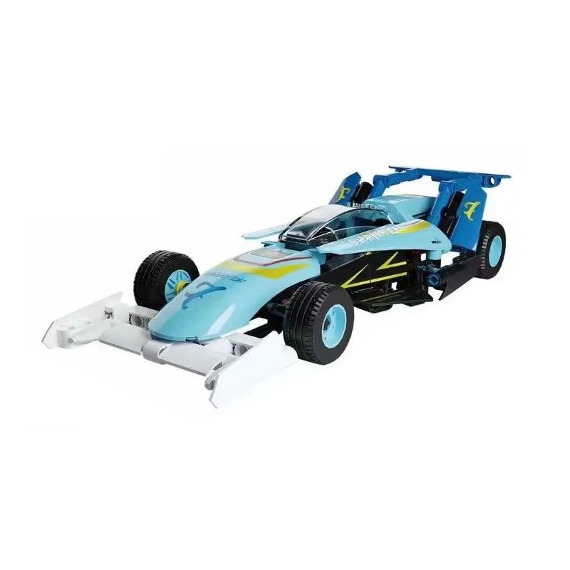 K BOX 10277 non Lego XE KÉO F1 MÀU XANH LAM bộ đồ chơi xếp lắp ráp ghép mô hình Technic RAPDLY FORMULA RACING Kỹ Thuật Công Nghệ Cao Mô Hình Phương Tiện