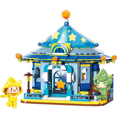 Enlighten 72029 Qman 72029 non  NHÀ NGHỈ PROTOSS bộ đồ chơi xếp lắp ráp ghép mô hình Minecraft Game Xây Dựng 312 khối