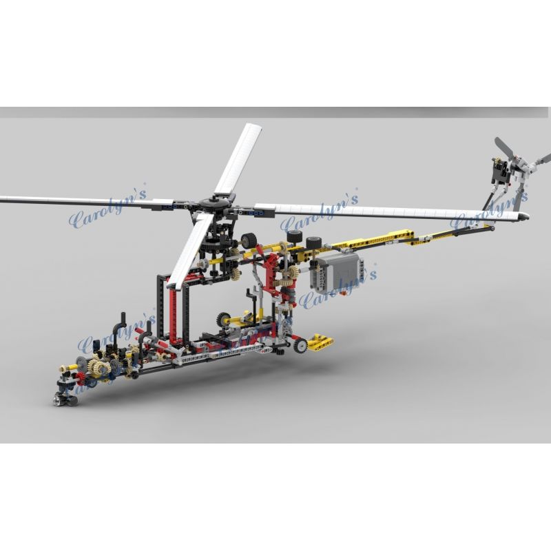CAROLINE CJ-2006B 2006B CJ2006B CJ-2006A 2006A CJ2006A REBRICKABLE MOC-56765 56765 MOC56765 non  MÁY BAY TRỰC THĂNG CỨU HỘ LỚN bộ đồ chơi xếp lắp ráp ghép mô hình  LARGE HELICOPTER Kỹ Thuật Công Nghệ Cao Mô Hình Phương Tiện 2644 khối