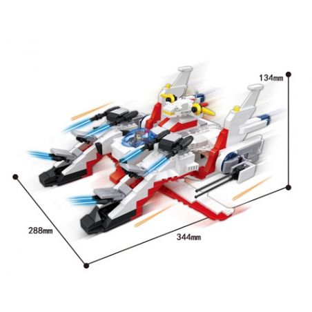 HSANHE 6656 non  TÀU CHIẾN KHÔNG GIAN MOTHERSHIP - ARCHANGEL bộ đồ chơi xếp lắp ráp ghép mô hình Star Wars Chiến Tranh Giữa Các Vì Sao 719 khối