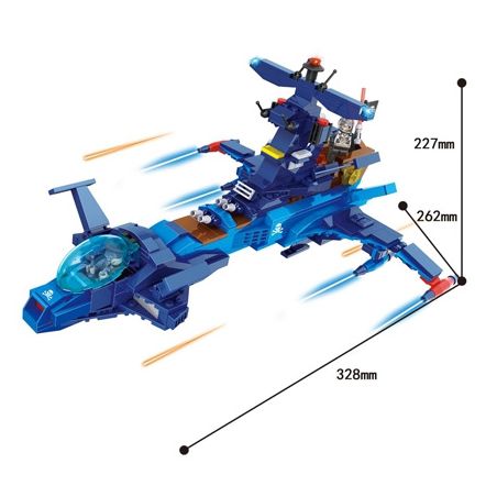 HSANHE 6655 non  CHIẾN HẠM KHÔNG GIAN MOTHERSHIP - USS ARCADIA bộ đồ chơi xếp lắp ráp ghép mô hình Star Wars Chiến Tranh Giữa Các Vì Sao 571 khối