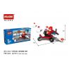 HSANHE 6550 non  MÔ HÌNH LỬA 6 bộ đồ chơi xếp lắp ráp ghép mô hình City Thành Phố 290 khối