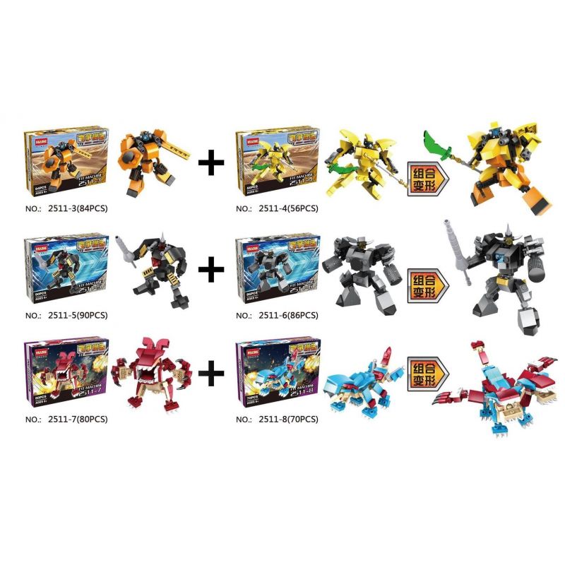 HSANHE 2511 non  CỖ MÁY CHIẾN TRANH bộ đồ chơi xếp lắp ráp ghép mô hình Creator Sáng Tạo 633 khối