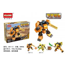 HSANHE 2511 non  CỖ MÁY CHIẾN TRANH bộ đồ chơi xếp lắp ráp ghép mô hình Creator Sáng Tạo 633 khối