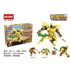 HSANHE 2511 non  CỖ MÁY CHIẾN TRANH bộ đồ chơi xếp lắp ráp ghép mô hình Creator Sáng Tạo 633 khối