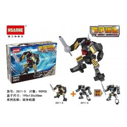 HSANHE 2511 non  CỖ MÁY CHIẾN TRANH bộ đồ chơi xếp lắp ráp ghép mô hình Creator Sáng Tạo 633 khối