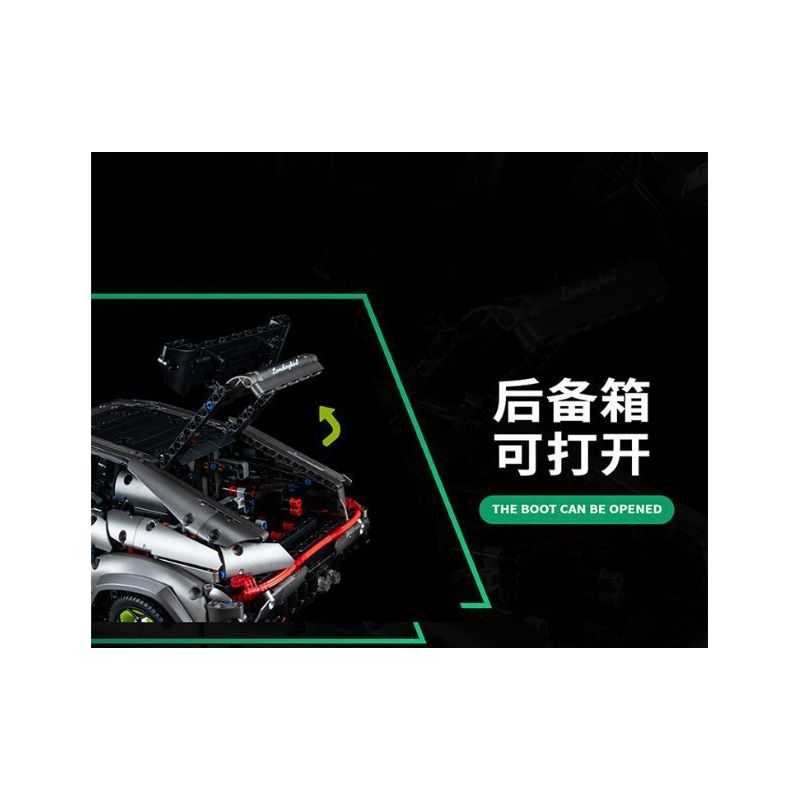 K BOX 10511 non  SIÊU XE LAMBORGHINI URUS tỷ lệ 1:8 bộ đồ chơi xếp lắp ráp ghép mô hình  Kỹ Thuật Công Nghệ Cao Mô Hình Phương Tiện 3251 khối