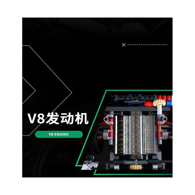 K BOX 10511 non  SIÊU XE LAMBORGHINI URUS tỷ lệ 1:8 bộ đồ chơi xếp lắp ráp ghép mô hình  Kỹ Thuật Công Nghệ Cao Mô Hình Phương Tiện 3251 khối