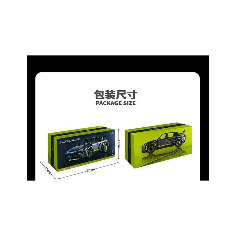 K BOX 10511 non  SIÊU XE LAMBORGHINI URUS tỷ lệ 1:8 bộ đồ chơi xếp lắp ráp ghép mô hình  Kỹ Thuật Công Nghệ Cao Mô Hình Phương Tiện 3251 khối