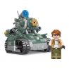 JIESTAR 37002 non  XE TĂNG SV-001 bộ đồ chơi xếp lắp ráp ghép mô hình Metal Slug SV-001 CHARIOT Trò Chơi 725 khối