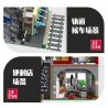 JIESTAR 89154 non  ĐIỂM ĐÓN TẠI SẢNH NHÀ GA bộ đồ chơi xếp lắp ráp ghép mô hình Modular Buildings THE MEETING POINT Mô Hình Nhà Cửa 2720 khối
