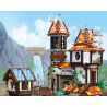 JIESTAR 89149 non  HỌC GIẢ VEN SÔNG bộ đồ chơi xếp lắp ráp ghép mô hình Modular Buildings THE RIVERSIDE SCHOLARS Mô Hình Nhà Cửa 2488 khối