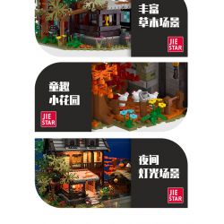 JIESTAR 89148 non  NHÀ TRỌ THỜI TRUNG CỔ bộ đồ chơi xếp lắp ráp ghép mô hình AMEDIEVA INN 2710 khối