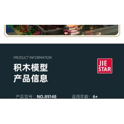 JIESTAR 89148 non  NHÀ TRỌ THỜI TRUNG CỔ bộ đồ chơi xếp lắp ráp ghép mô hình AMEDIEVA INN 2710 khối