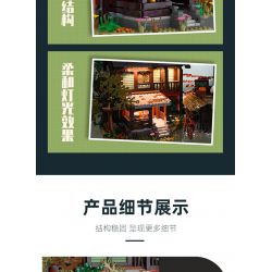 JIESTAR 89148 non  NHÀ TRỌ THỜI TRUNG CỔ bộ đồ chơi xếp lắp ráp ghép mô hình AMEDIEVA INN 2710 khối