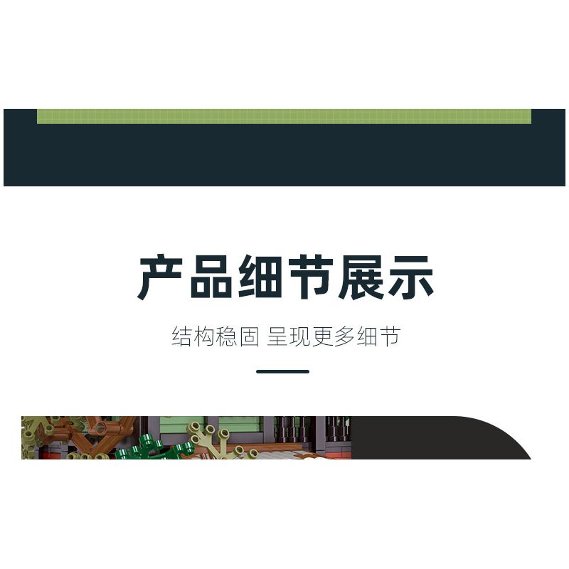 JIESTAR 89148 non  NHÀ TRỌ THỜI TRUNG CỔ bộ đồ chơi xếp lắp ráp ghép mô hình AMEDIEVA INN 2710 khối