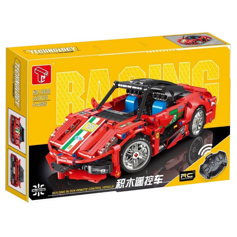 TA GAOLE T4028 4028 non  XE ĐIỀU KHIỂN TỪ XA bộ đồ chơi xếp lắp ráp ghép mô hình  Kỹ Thuật Công Nghệ Cao Mô Hình Phương Tiện 448 khối