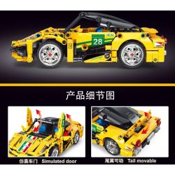 TA GAOLE T4028 4028 non  XE ĐIỀU KHIỂN TỪ XA bộ đồ chơi xếp lắp ráp ghép mô hình  Kỹ Thuật Công Nghệ Cao Mô Hình Phương Tiện 448 khối