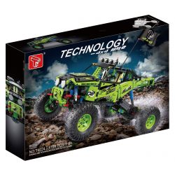 TA GAOLE T4024 4024 non  NHÀ THÁM HIỂM 4X4 bộ đồ chơi xếp lắp ráp ghép mô hình  Kỹ Thuật Công Nghệ Cao Mô Hình Phương Tiện 1709 khối