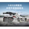 CADA DOUBLEE C61048 61048 non  BÓNG MA THỤY ĐIỂN FANTASMA tỷ lệ 1:8 bộ đồ chơi xếp lắp ráp ghép mô hình FANTASMA SPORTS CAR 4346 khối
