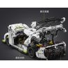CADA DOUBLEE C61048 61048 non  BÓNG MA THỤY ĐIỂN FANTASMA tỷ lệ 1:8 bộ đồ chơi xếp lắp ráp ghép mô hình FANTASMA SPORTS CAR 4346 khối