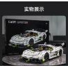 CADA DOUBLEE C61048 61048 non  BÓNG MA THỤY ĐIỂN FANTASMA tỷ lệ 1:8 bộ đồ chơi xếp lắp ráp ghép mô hình FANTASMA SPORTS CAR 4346 khối