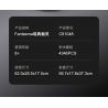 CADA DOUBLEE C61048 61048 non  BÓNG MA THỤY ĐIỂN FANTASMA tỷ lệ 1:8 bộ đồ chơi xếp lắp ráp ghép mô hình FANTASMA SPORTS CAR 4346 khối