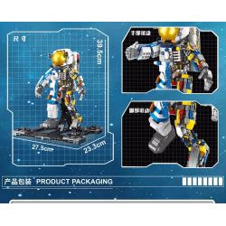 WISDOM TREE T2038 2038 non  MÁY PHỐI CẢNH PHI HÀNH GIA bộ đồ chơi xếp lắp ráp ghép mô hình 1736 khối