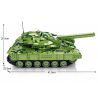 REOBRIX 55026 non  TRẬN CHIẾN XE TĂNG ĐIỀU KHIỂN TỪ XA GOLIATH VII bộ đồ chơi xếp lắp ráp ghép mô hình Military Army TANK BATTLE Quân Sự Bộ Đội 1516 khối