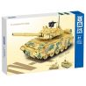 ZHEGAO QL2127 2127 non  XE TĂNG CHIẾN ĐẤU CHỦ LỰC VT-4 bộ đồ chơi xếp lắp ráp ghép mô hình Military Army VT-4 MAIN BATTLE TANK Quân Sự Bộ Đội 563 khối
