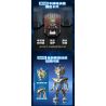 Enlighten 75014 Qman 75014 non  ULTRA HERO PHIÊN BẢN FLASH SPACE GUARD THỨ 2 V1 POCKET MAN bộ đồ chơi xếp lắp ráp ghép mô hình