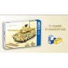 ZHEGAO QL2127 2127 non  XE TĂNG CHIẾN ĐẤU CHỦ LỰC VT-4 bộ đồ chơi xếp lắp ráp ghép mô hình Military Army VT-4 MAIN BATTLE TANK Quân Sự Bộ Đội 563 khối